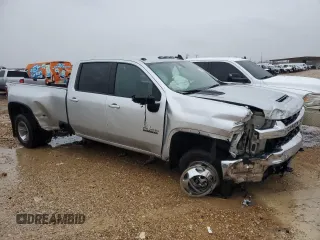 2022 Chevrolet Silverado 3500HD LT with VIN 1GC4YTE73NF267686, listed as a Copart auction lot 87634585 with 54,893 mi miles and Salvage Title. Bid and sale history available at carsss.com. Image 4.