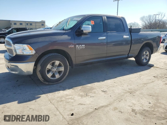 2020 Ram 1500 SLT with VIN 1C6RR6TTXLS102542, listed as a Copart auction lot 46524885 with 102,283 mi miles and Salvage title. Bid and sale history available at DreamBid. Image 1.