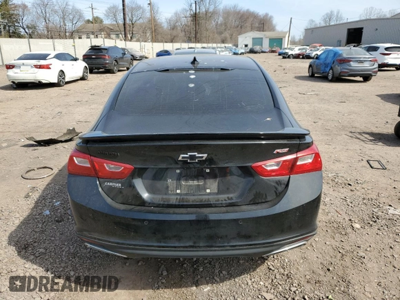 2023 Chevrolet Malibu RS with VIN 1G1ZG5ST0PF128245, listed as a Copart auction lot 48771525 with 51,676 mi miles and Salvage Title. Bid and sale history available at DreamBid. Image 6.