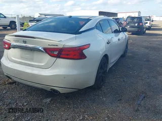 2016 Nissan Maxima SV with VIN 1N4AA6AP4GC386338, listed as a IAAI auction lot 41511559 with 176,957 mi miles and . Bid and sale history available at carsss.com. Image 4.