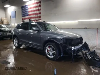 2014 Audi Q5 Premium Plus with VIN WA1DGAFP7EA078939, listed as a Copart auction lot 48198775 with 101,450 mi miles and Salvage Title. Bid and sale history available at carsss.com. Image 4.