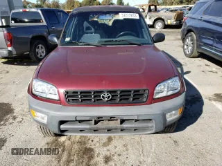 1998 Toyota RAV4 with VIN JT3GP10V7W0025437, listed as a Copart auction lot 37272833 with 120,080 mi miles and Salvage title. Bid and sale history available at DreamBid. Image 5.