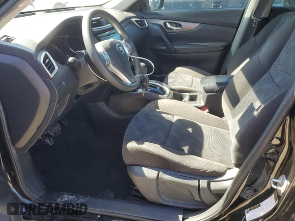 2015 Nissan Rogue S with VIN KNMAT2MT7FP578544, listed as a Copart auction lot 48257265 with 209,632 mi miles and Salvage Title. Bid and sale history available at DreamBid. Image 7.