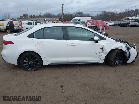 2023 Toyota Corolla SE with VIN 5YFP4MCE5PP141325, listed as a IAAI auction lot 41710864 with 16,230 mi miles and . Bid and sale history available at DreamBid. Image 13.