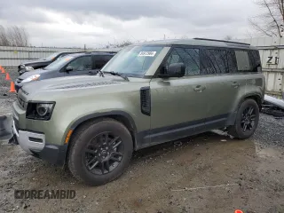 2024 Land Rover Defender S with VIN SALEJ7EX9R2343479, listed as a Copart auction lot 84972984 with 3,124 mi miles and Salvage title. Bid and sale history available at DreamBid. Image 1.