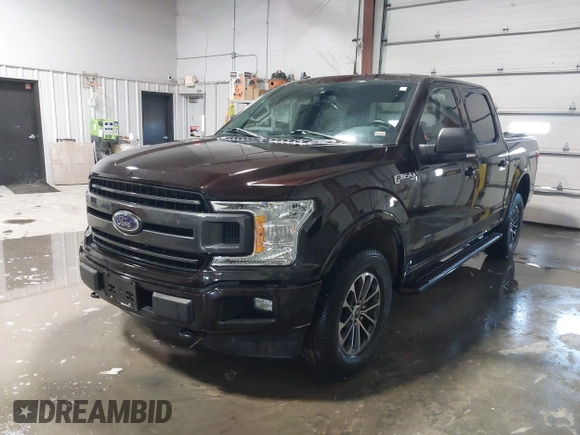2020 Ford F-150 XL with VIN 1FTEW1E40LKE55705, listed as a IAAI auction lot 41603276 with 33,603 mi miles. Bid and sale history available at carsss.com. Image 2.