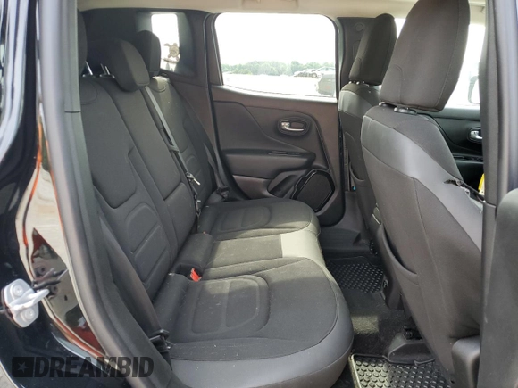 2017 Jeep Renegade Altitude with VIN ZACCJBBB9HPF02998, listed as a Copart auction lot 56546065 with 110,360 mi miles and Salvage title. Bid and sale history available at DreamBid. Image 11.