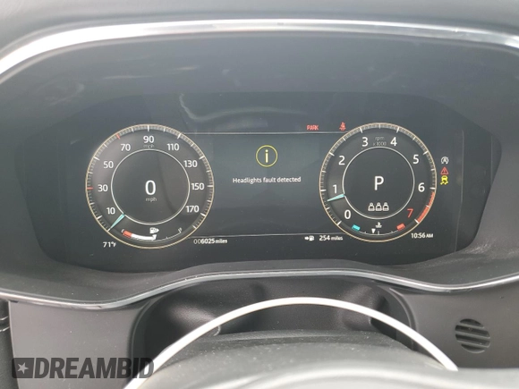 2024 Jaguar F-Pace R-Dynamic S with VIN SADCT2FU1RA739500, listed as a Copart auction lot 51508935 with 6,025 mi miles and Salvage Title. Bid and sale history available at DreamBid. Image 9.
