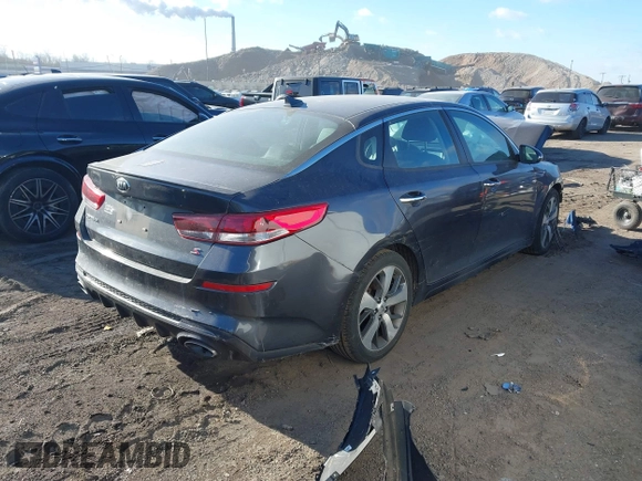 2019 Kia Optima LX with VIN 5XXGT4L35KG315770, listed as a IAAI auction lot 41307587 with 35,849 mi miles. Bid and sale history available at carsss.com. Image 4.