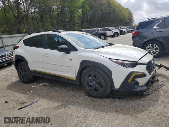 2024 Subaru Crosstrek Special Sports с VIN 4S4GUHF60R3831065, выставлен на аукционе Copart как лот 51657155 с пробегом 9 434 миль миль и Списание • Salvage title. История ставок и продаж доступна на DreamBid. Изображение 4.