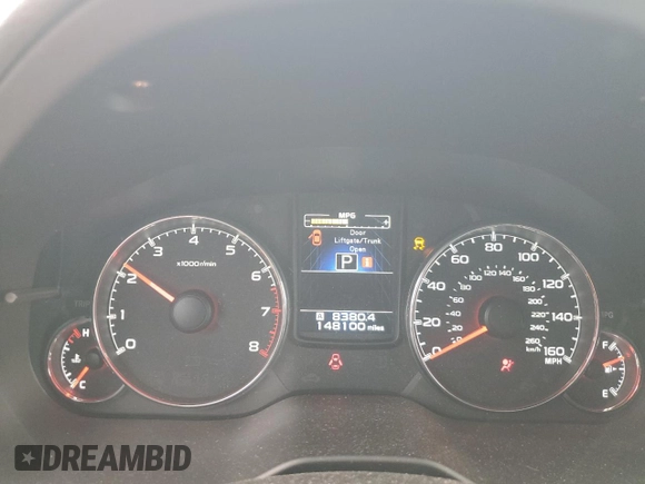 2013 Subaru Outback Limited with VIN 4S4BRDSC9D2251716, listed as a Copart auction lot 54393425 with 148,100 mi miles and Salvage title. Bid and sale history available at DreamBid. Image 9.