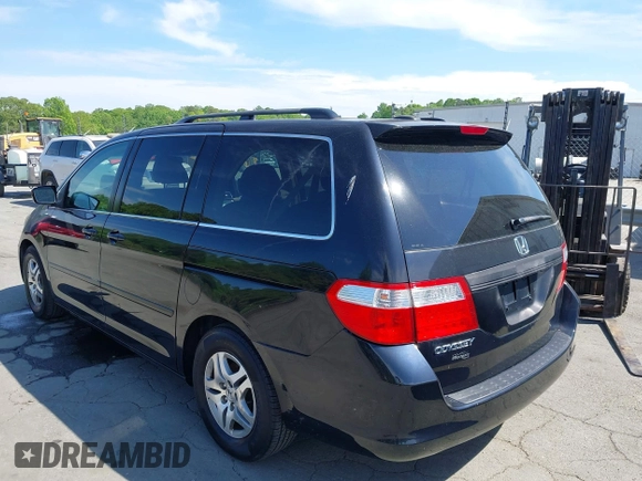 2006 Honda Odyssey EX-L with VIN 5FNRL38756B446740, listed as a IAAI auction lot 42114566 with 224,615 mi miles. Bid and sale history available at carsss.com. Image 3.