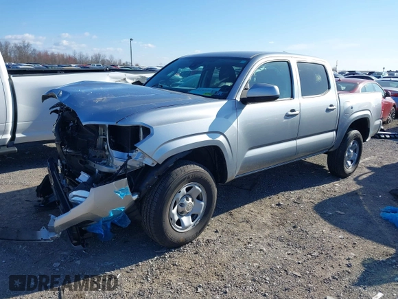 2023 Toyota Tacoma 4WD SR with VIN 3TMCZ5AN2PM638929, listed as a IAAI auction lot 41860423 with 12,246 mi miles. Bid and sale history available at carsss.com. Image 2.