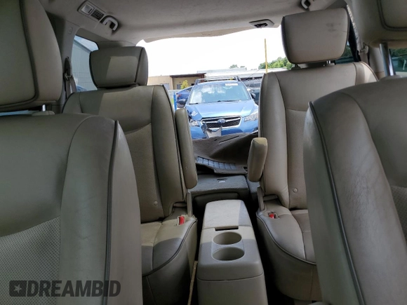 2013 Nissan Quest LE with VIN JN8AE2KP5D9065556, listed as a Copart auction lot 62130425 with 174,438 mi miles and Salvage title. Bid and sale history available at DreamBid. Image 10.