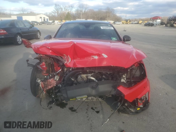 2018 Audi S5 Prestige z VIN WAUR4AF58JA038265, wystawiony jako Copart lot #83200584 z przebiegiem 68 900 mil mil oraz Szkoda całkowita • Salvage title. Historia ofert i sprzedaży dostępna na DreamBid. Obrazek 5.