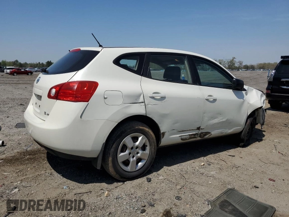 2009 Nissan Rogue S with VIN JN8AS58V29W179202, listed as a Copart auction lot 53687955 with 195,620 mi miles and Salvage Title. Bid and sale history available at carsss.com. Image 3.