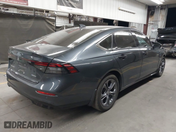 2024 Honda Accord EX-L with VIN 1HGCY2F64RA030186, listed as a IAAI auction lot 42762402 with 28,334 mi miles and . Bid and sale history available at DreamBid. Image 4.