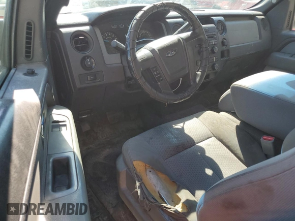 2013 Ford F-150 XL with VIN 1FTPF1CF5DKD70051, listed as a Copart auction lot 48748135 with 204,755 mi miles and Salvage title. Bid and sale history available at DreamBid. Image 8.