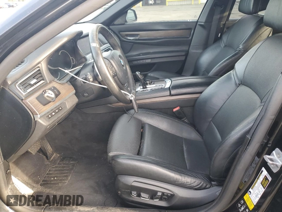 2015 BMW 7 Series 750i xDrive with VIN WBAYB6C56FD966052, listed as a Copart auction lot 47776235 with 123,754 mi miles and Clean Title. Bid and sale history available at DreamBid. Image 7.