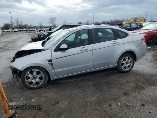 2008 Ford Focus SE with VIN 1FAHP35N18W272107, listed as a Copart auction lot 53861905 with 264,684 mi miles and Salvage Title. Bid and sale history available at DreamBid. Image 1.