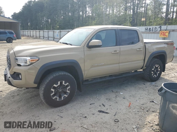 2020 Toyota Tacoma SR5 with VIN 3TMCZ5AN5LM338926, listed as a Copart auction lot 55236145 with 67,409 mi miles and Salvage title. Bid and sale history available at DreamBid. Image 1.