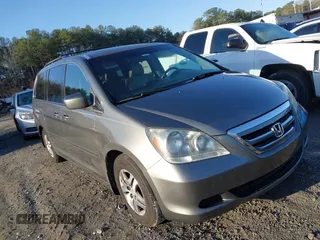 2007 Honda Odyssey EX-L with VIN 5FNRL38747B415979, listed as a IAAI auction lot 41777454 with 249,115 mi miles. Bid and sale history available at carsss.com. Image 1.