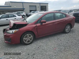 2018 Subaru Impreza Premium z VIN 4S3GKAD61J3613600, wystawiony jako Copart lot #52760655 z przebiegiem 100 063 mil mil oraz Szkoda całkowita • Salvage title. Historia ofert i sprzedaży dostępna na DreamBid. Obrazek 1.