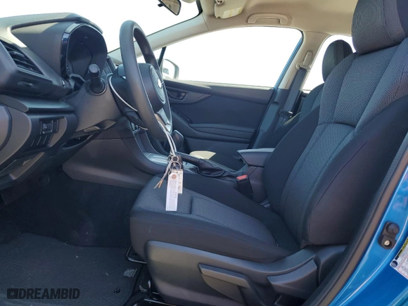 2022 Subaru Impreza with VIN 4S3GKAB61N3602749, listed as a Copart auction lot 51094645 with 5,489 mi miles and Salvage Title. Bid and sale history available at carsss.com. Image 7.