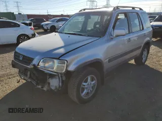 2001 Honda CR-V EX with VIN JHLRD186X1C029941, listed as a Copart auction lot 73583974 with 166,680 mi miles and Salvage Title. Bid and sale history available at carsss.com. Image 1.