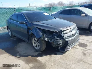 2013 Chevrolet Malibu LS with VIN 1G11B5SA6DF257015, listed as a IAAI auction lot 41729219 with 165,711 mi miles. Bid and sale history available at carsss.com. Image 1.
