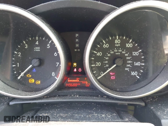 2014 Mazda 5 Sport with VIN JM1CW2BL6E0168411, listed as a IAAI auction lot 42414603 with 149,688 mi miles and . Bid and sale history available at DreamBid. Image 7.