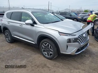 2023 Hyundai Santa Fe Limited z VIN KM8S7DA24PU100080, wystawiony jako IAAI lot #42393365 z przebiegiem 47 041 mil mil oraz . Historia ofert i sprzedaży dostępna na DreamBid. Obrazek 1.
