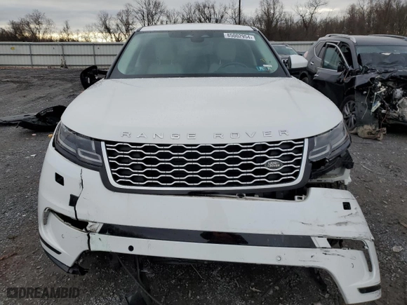 2021 Land Rover Range Rover Velar S with VIN SALYJ2EX5MA302989, listed as a Copart auction lot 85002954 with 29,532 mi miles and Salvage Title. Bid and sale history available at carsss.com. Image 5.