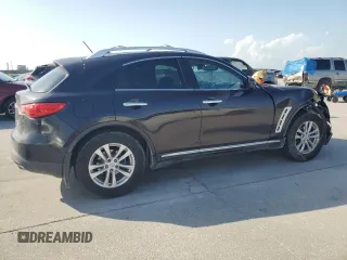 2010 Infiniti FX with VIN JN8AS1MW9AM856785, listed as a Copart auction lot 63583555 with 241,400 mi miles and Salvage title. Bid and sale history available at DreamBid. Image 3.