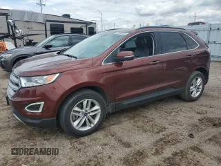 2016 Ford Edge SEL z VIN 2FMPK4J93GBB61895, wystawiony jako Copart lot #58493555 z przebiegiem 107 740 mil mil oraz Szkoda całkowita • Salvage title. Historia ofert i sprzedaży dostępna na DreamBid. Obrazek 1.