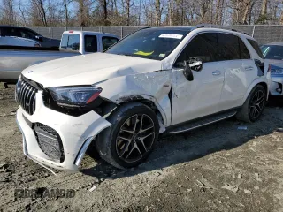 2021 Mercedes-Benz GLE 53 AMG with VIN 4JGFB6BE3MA502996, listed as a Copart auction lot 46357925 with Not provided miles and Salvage title. Bid and sale history available at DreamBid. Image 1.