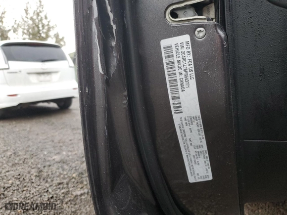 2023 Chrysler Pacifica Hybrid Touring L with VIN 2C4RC1L76PR543771, listed as a Copart auction lot 43982305 with 105,858 mi miles and Salvage Title. Bid and sale history available at carsss.com. Image 13.