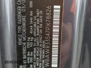 2007 BMW 3 Series 328i с VIN WBAWR33547PX78826, выставлен на аукционе Copart как лот 85965894 с пробегом 138 150 миль миль и Списание • Salvage title. История ставок и продаж доступна на DreamBid. Изображение 12.