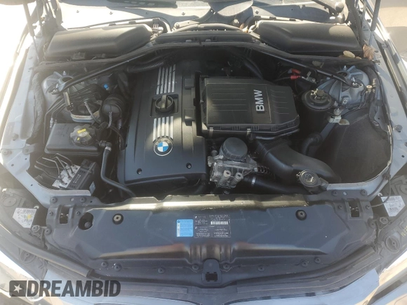 2008 BMW 5 Series 535i with VIN WBANW13508CN56172, listed as a Copart auction lot 50490425 with Not Provided miles and Salvage Title. Bid and sale history available at carsss.com. Image 12.