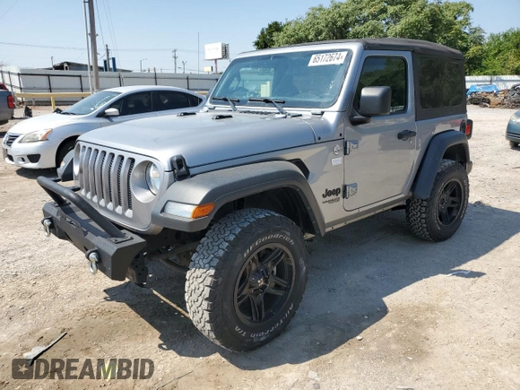 2021 Jeep Wrangler Willys z VIN 1C4HJXAG4MW743588, wystawiony jako Copart lot #65172674 z przebiegiem 46 593 mil mil oraz Szkoda całkowita • Salvage title. Historia ofert i sprzedaży dostępna na DreamBid. Obrazek 1.