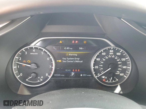 2023 Nissan Murano Platinum z VIN 5N1AZ2DJ5PC142597, wystawiony jako Copart lot #56069314 z przebiegiem 10 550 mil mil oraz Szkoda całkowita • Salvage title. Historia ofert i sprzedaży dostępna na DreamBid. Obrazek 9.