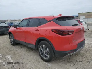 2023 Chevrolet Blazer LT with VIN 3GNKBHR42PS227899, listed as a Copart auction lot 45288295 with 30,408 mi miles and Salvage title. Bid and sale history available at DreamBid. Image 2.