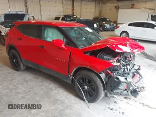 2020 Chevrolet Blazer LT with VIN 3GNKBCRS4LS669773, listed as a IAAI auction lot 42270003 with Not provided miles and . Bid and sale history available at DreamBid. Image 1.