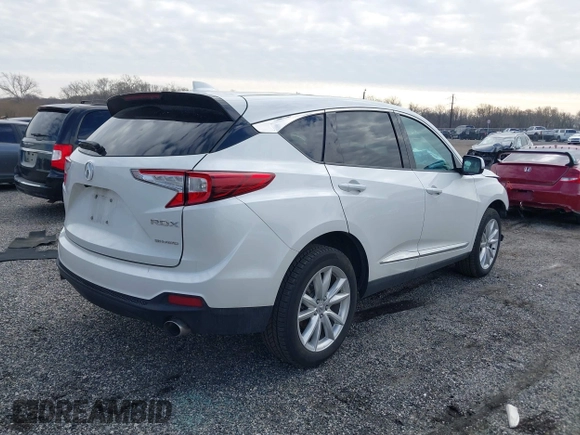 2021 Acura RDX with VIN 5J8TC2H34ML002726, listed as a IAAI auction lot 41547916 with 69,224 mi miles. Bid and sale history available at carsss.com. Image 4.