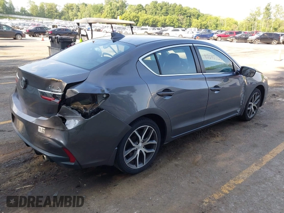 2019 Acura ILX Premium with VIN 19UDE2F74KA014999, listed as a IAAI auction lot 42646222 with 48,356 mi miles and . Bid and sale history available at DreamBid. Image 4.