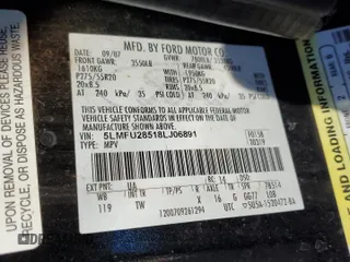 2008 Lincoln Navigator z VIN 5LMFU28518LJ06891, wystawiony jako Copart lot #46435275 z przebiegiem 192 856 mil mil oraz Szkoda całkowita • Salvage title. Historia ofert i sprzedaży dostępna na DreamBid. Obrazek 14.
