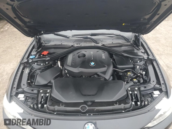 2017 BMW 4 Series 430i with VIN WBA4R7C50HK876586, listed as a Copart auction lot 81944434 with 75,301 mi miles and Salvage Title. Bid and sale history available at DreamBid. Image 11.