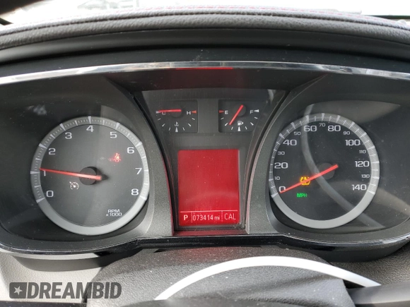 2015 GMC Terrain SLT with VIN 2GKFLXE38F6427430, listed as a Copart auction lot 88356225 with 73,414 mi miles and Salvage Title. Bid and sale history available at DreamBid. Image 9.