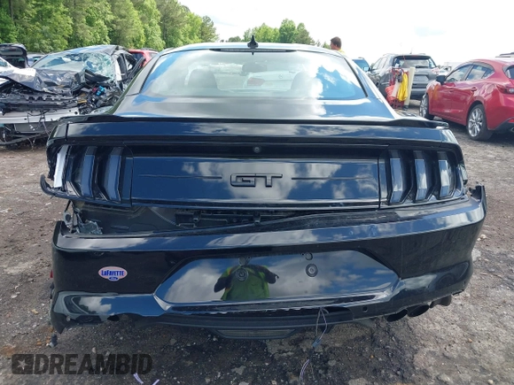 2020 Ford Mustang GT with VIN 1FA6P8CF3L5168510, listed as a IAAI auction lot 42206570 with 34,418 mi miles and . Bid and sale history available at DreamBid. Image 16.