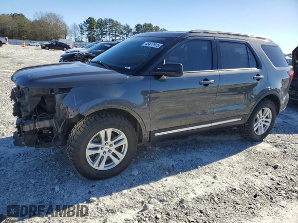 2018 Ford Explorer XLT with VIN 1FM5K8DH2JGB62263, listed as a Copart auction lot 45477915 with 74,268 mi miles and Salvage Title. Bid and sale history available at carsss.com. Image 1.